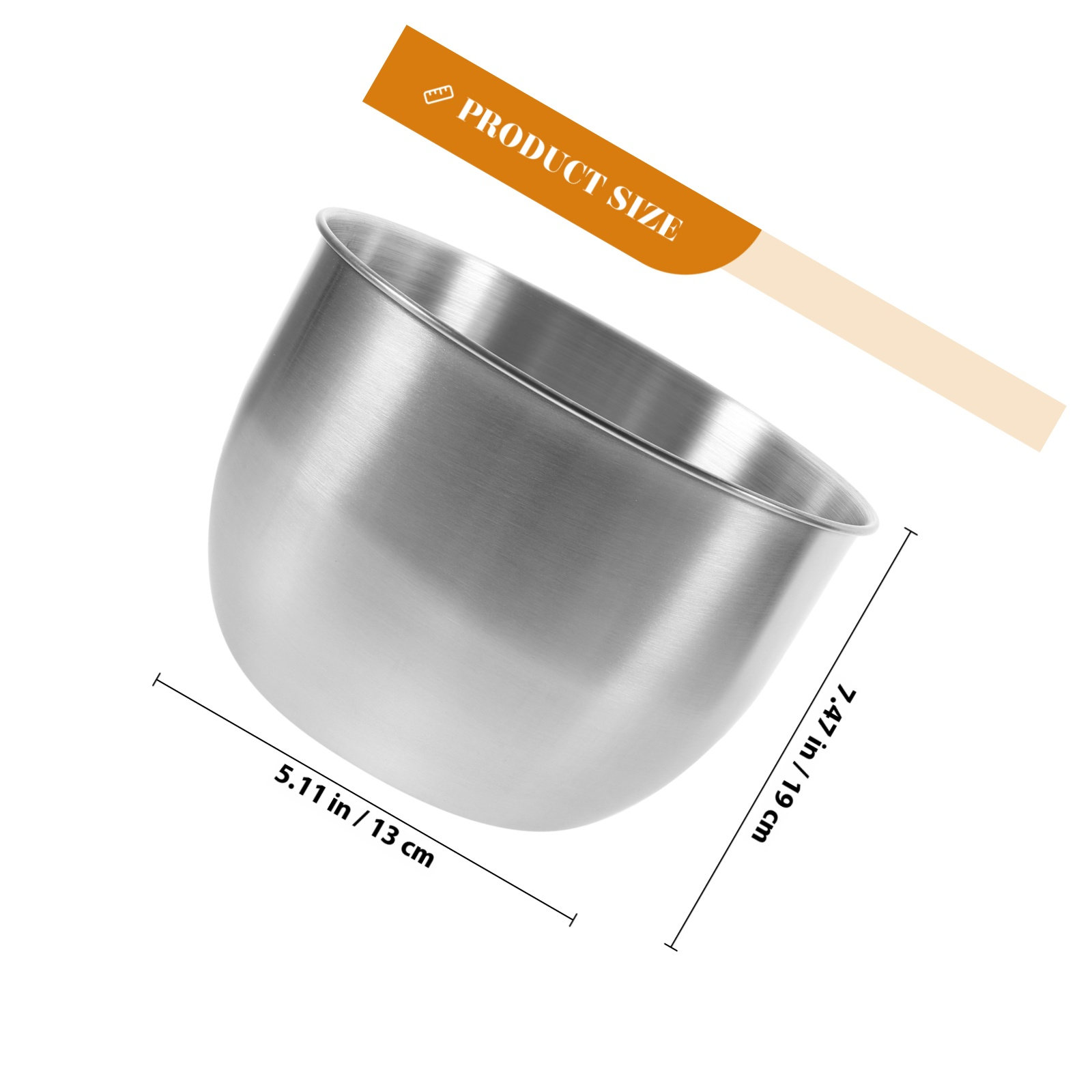 Deep Stainless Steel Mixing Bo - Kitchen Baking Storage 评论和价格