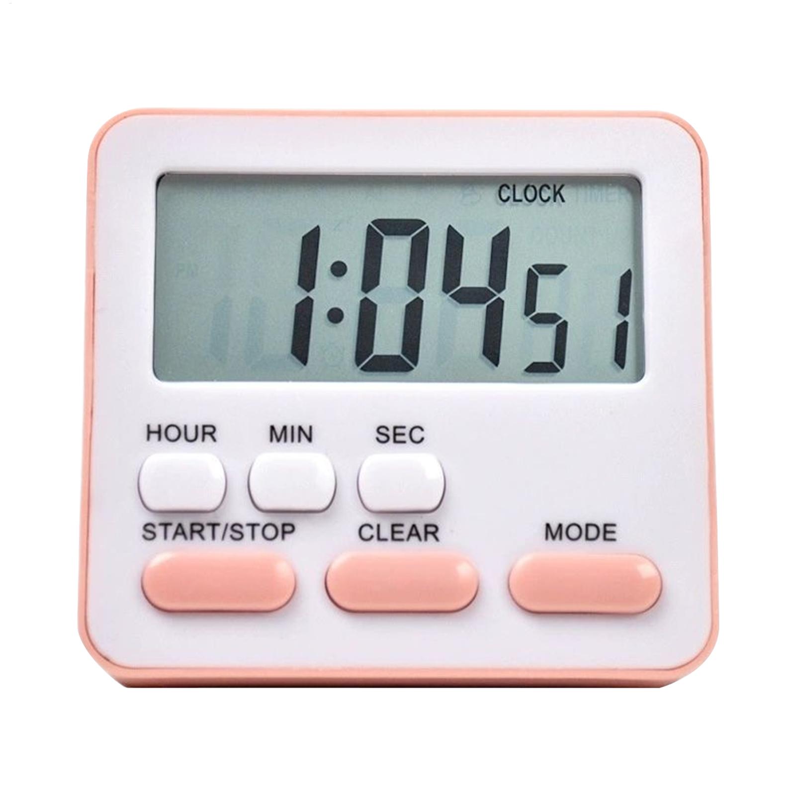 Kitchen Timer Small Digital Cl - Baking Kitchen Hourly 评论和价格