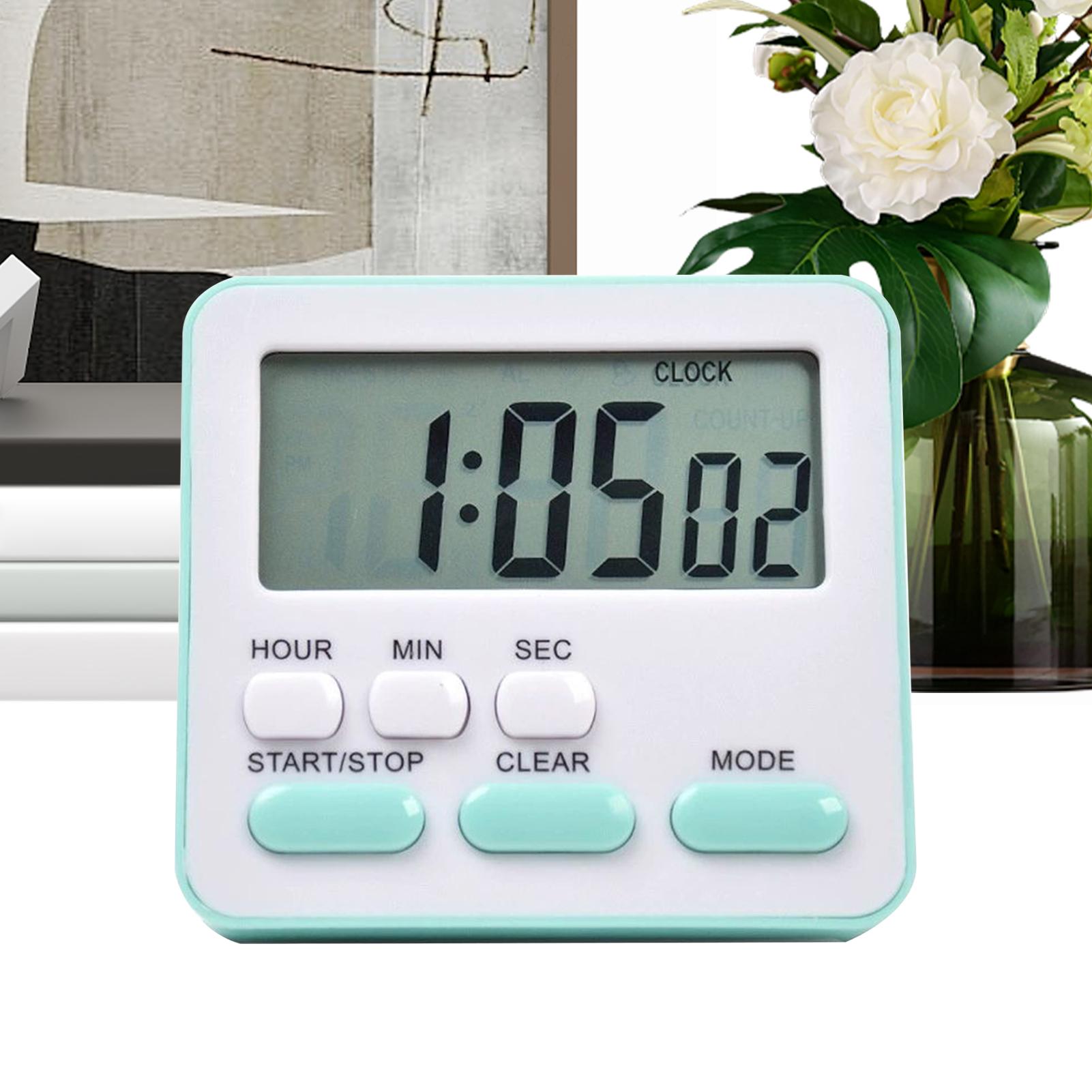 Kitchen Timer Small Digital Cl - Baking Kitchen Hourly 评论和价格