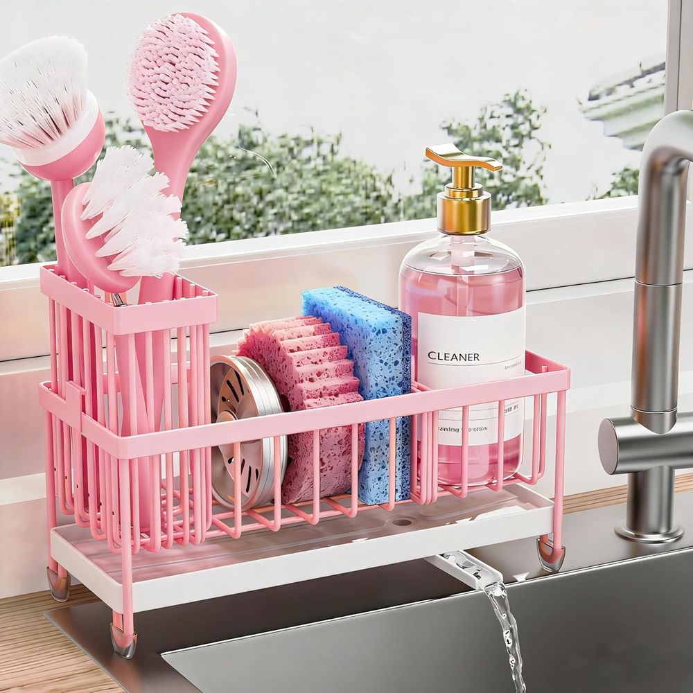 Sponge Holder or Kitchen Sink, - Kitchen Baking Storage 评论和价格