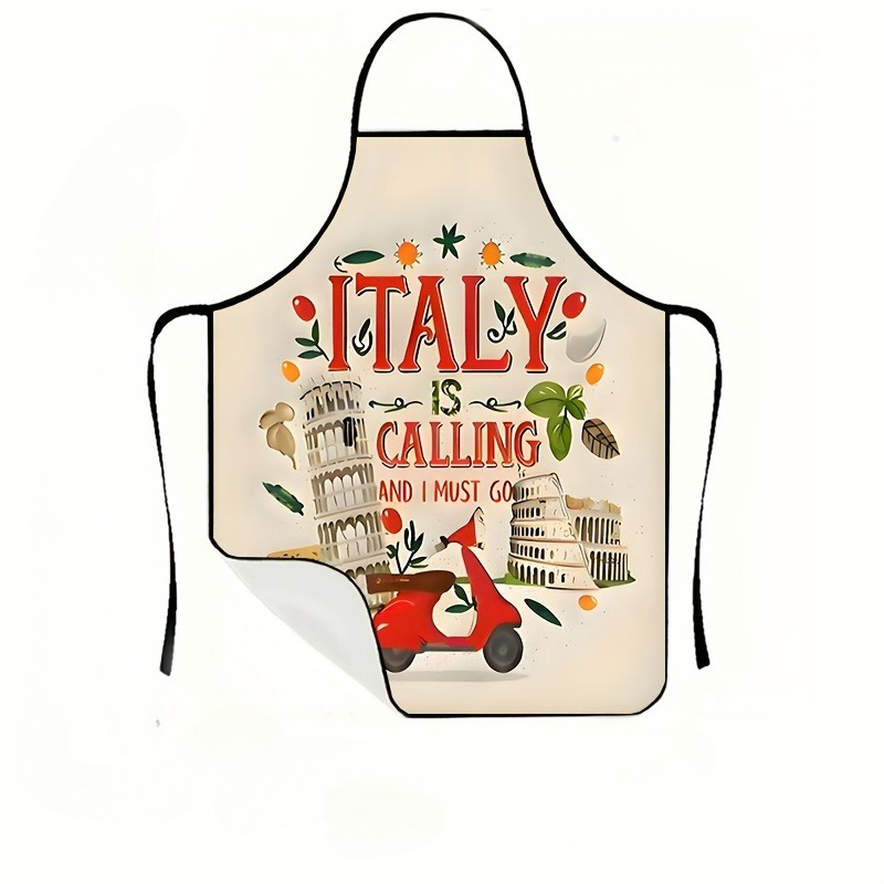 1 Piece Italian-Themed Apron,  - Baking Kitchen Design Ideas 评论和价格